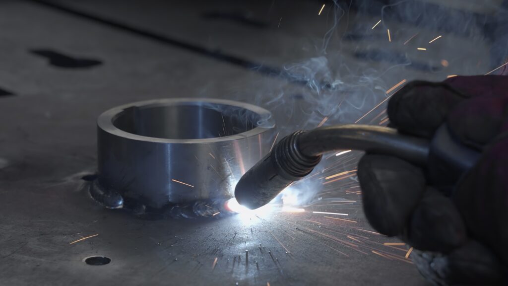 เชื่อมสแตนเลส วงแหวน